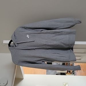Gray Nike hoodie